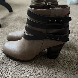 Madden girl brown booties